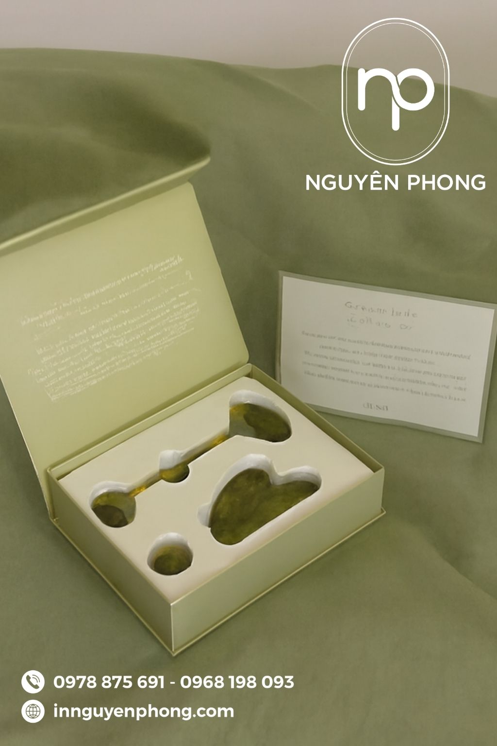 In hộp đựng dụng cụ đánh cảm cao cấp 